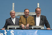 Minister Josef Miller, BBV Präsident Gerd Sonnleitner, OB Christian Ude (Foto: Ingrid Grossmann)